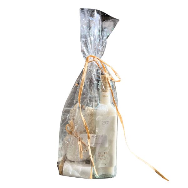 Ensemble cadeau l'essentiel du bain - Orange, ylang-ylang et patchouli